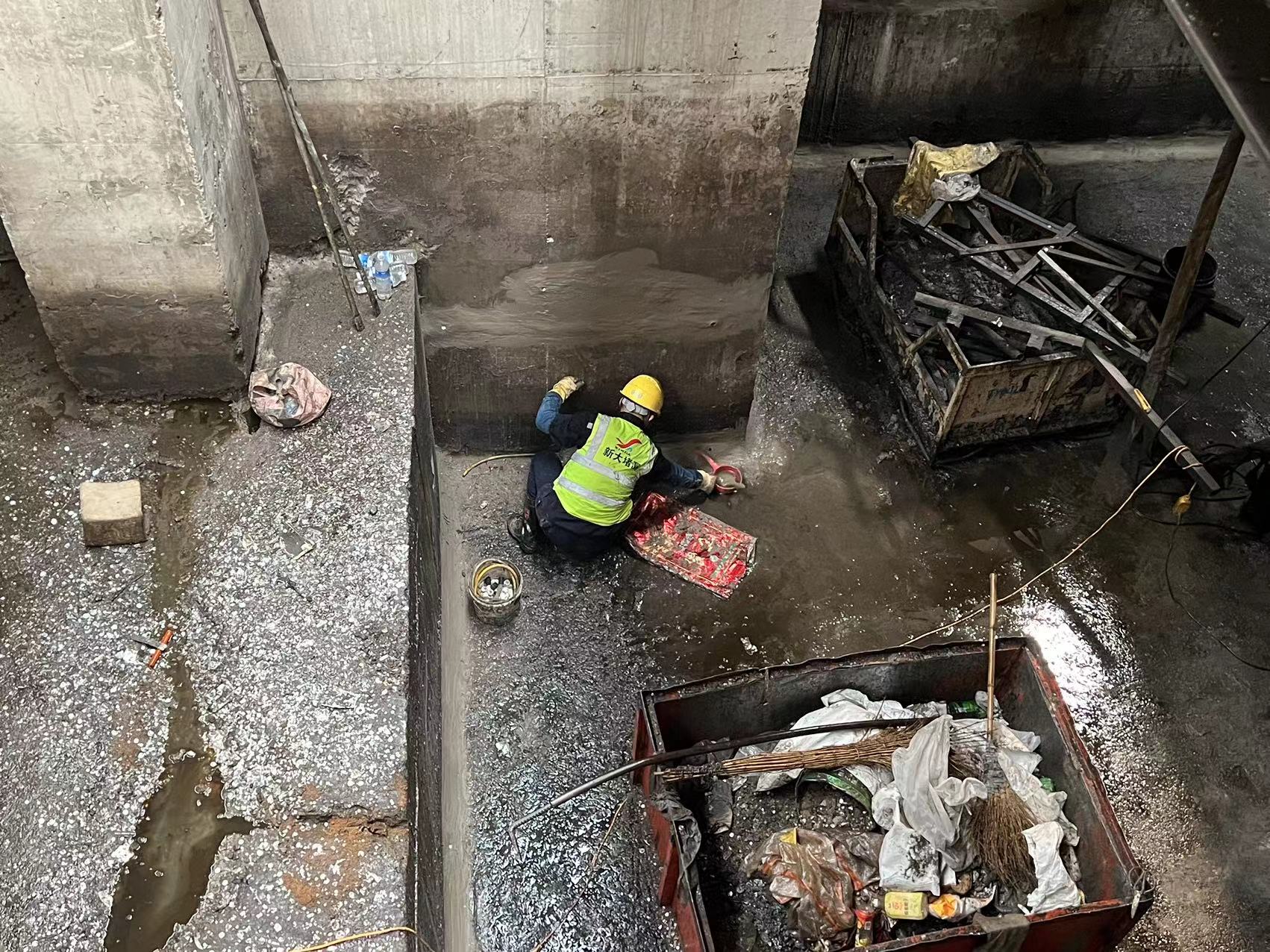 北京延庆县基坑渗漏水堵漏